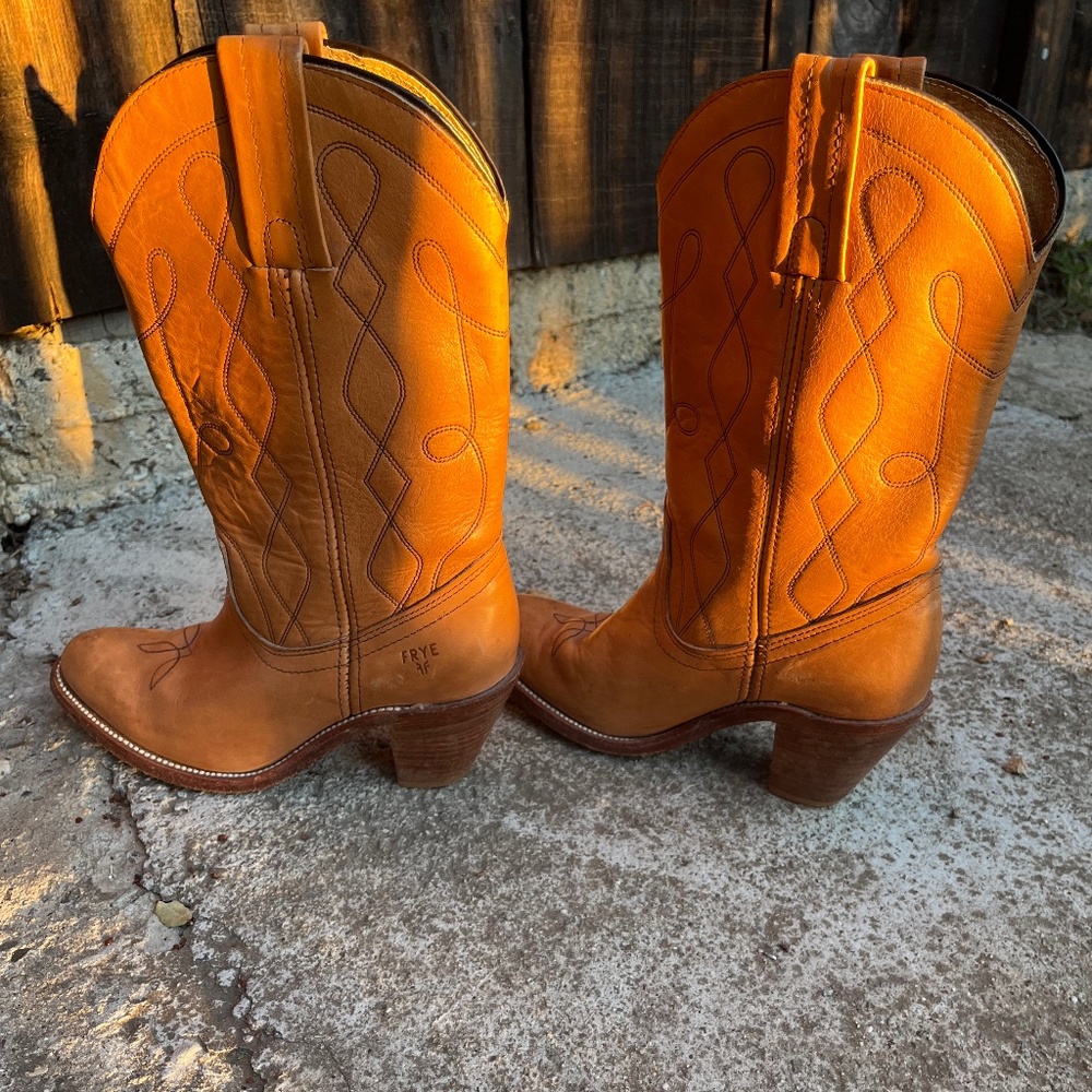 Vintage Frye Cowboy Boots
